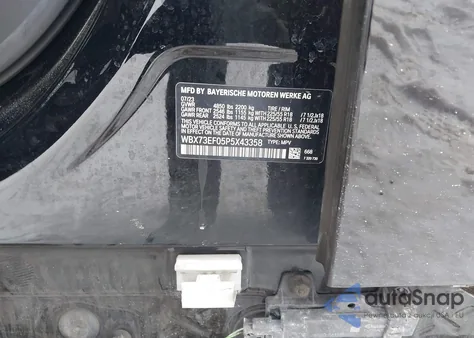 2023 BMW X1 xDrive28I from USA, damaged, VIN WBX73EF05P5X43358